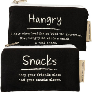 NEW Hangry & Snacks Everything Pouch Set - 111819