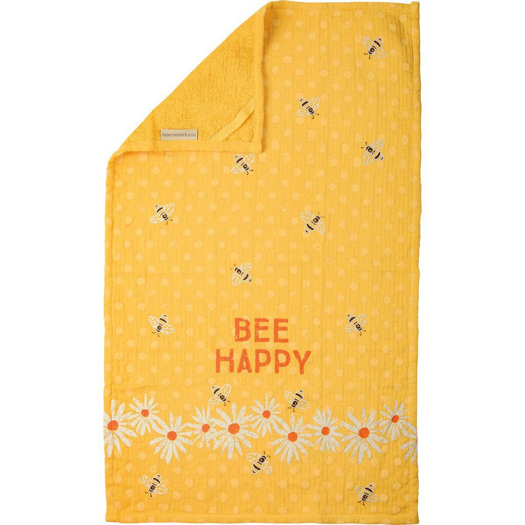 NEW Bee Happy Hand Towel - 112247