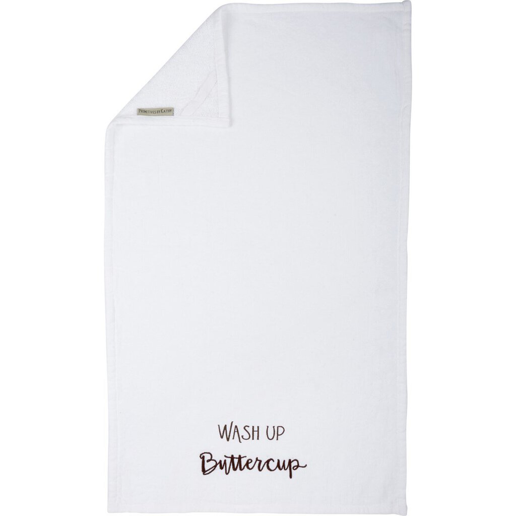 NEW Wash Up Buttercup Hand Towel - 115498