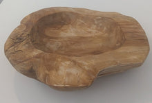 Load image into Gallery viewer, NEW Teak Large Live Edge Round Bowl - tbn-bx

