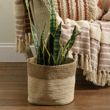 Load image into Gallery viewer, NEW Natural Top Woven Cotton Bin - 114014
