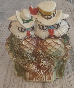 Vintage McCoy Pottery Owl Cookie Jar