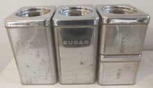 Load image into Gallery viewer, SET 4-Pc Vintage Beautyware by Lincoln Canisters
