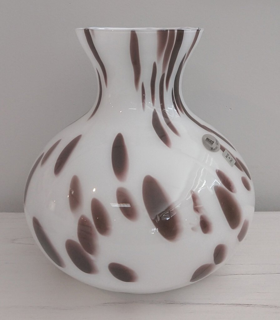 Maestri Vetrai Art Glass Vase - Italy