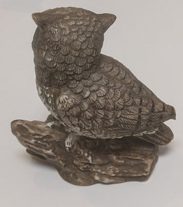 Vintage Homco Porcelain Owl #1114 Figurine