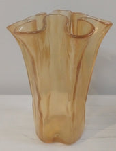 Load image into Gallery viewer, Vintage Muurla Glass Handkerchief Vase - Finland
