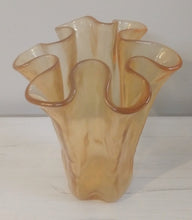 Load image into Gallery viewer, Vintage Muurla Glass Handkerchief Vase - Finland
