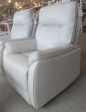 Load image into Gallery viewer, NEW Leather Power Recliner - Grey - RS-777
