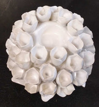 Load image into Gallery viewer, NEW Faux Coral Candle Holder - White 146-43210-9
