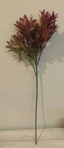 NEW Faux Greenery -Green/Burgundy