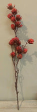 Load image into Gallery viewer, NEW Faux Floral Spray - Burnt Orange, Multi-Bud
