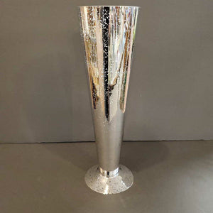 NEW 16" Mercury Glass Trumpet Vase