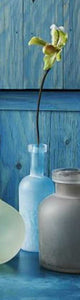 NEW Waterscape Short Bottle Vase - Ocean Blue 706101