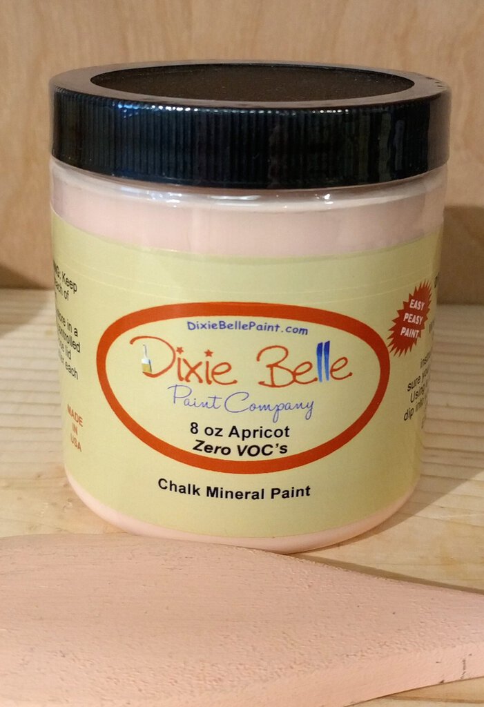 Apricot Chalk Mineral Paint - Dixie Belle Paint Company