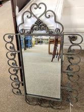 Load image into Gallery viewer, 21x31 Scrolled Metal Framed Beveled Mirror
