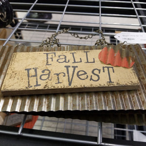 NEW 9.5x5 Salvage Sign - Fall Harvest