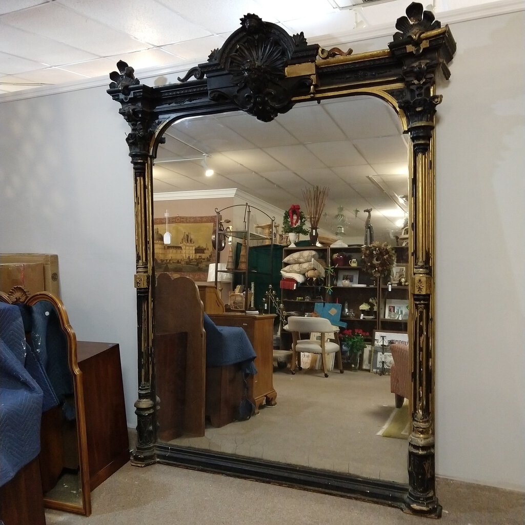 Victorian Fireplace Mirror, AS FOUND (72