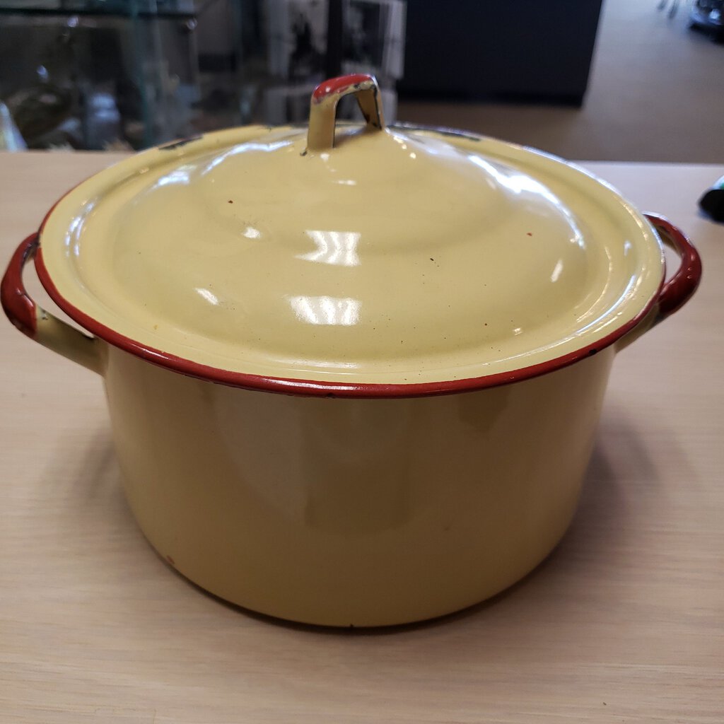 Vintage Porcelainware Pot with Lid