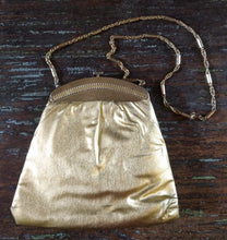 Load image into Gallery viewer, Vintage Gold Ande Purse
