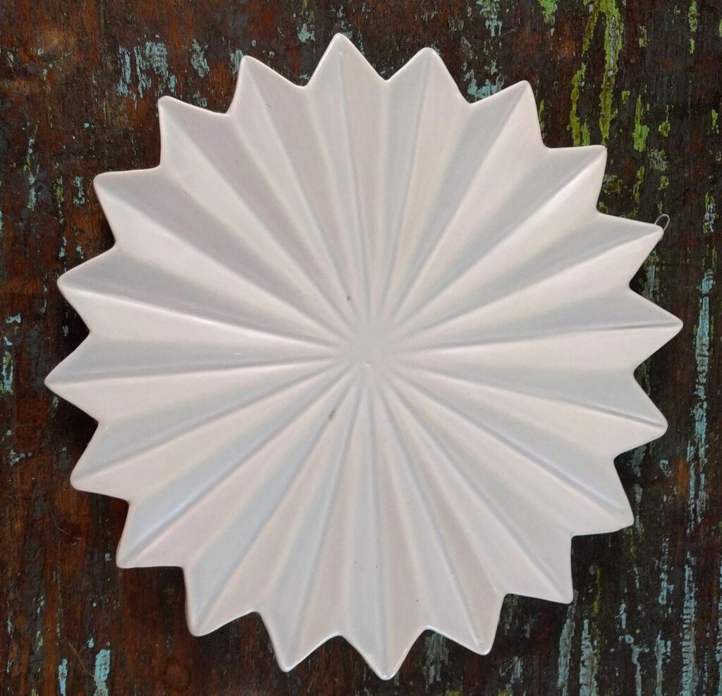 NEW Ceramic Starburst Decor - 6.5