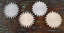 Load image into Gallery viewer, NEW Ceramic Starburst Decor - 4&quot; Short Burst Linen

