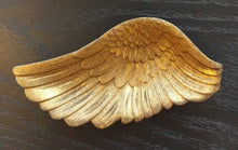 Load image into Gallery viewer, NEW Angel Wing Trinket Dish - Gold Finish

