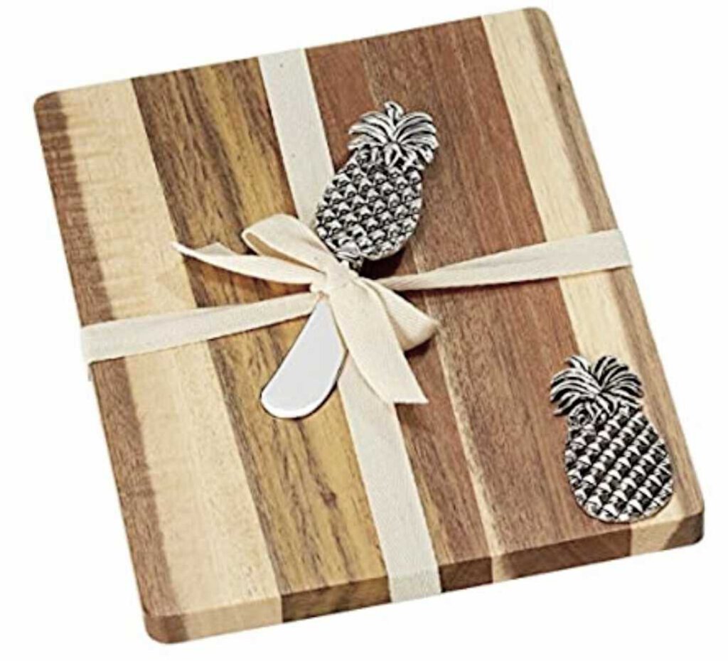 Wood Pineapple Cutting and Cheese Board