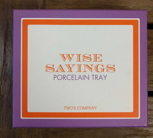 NEW Wise Sayings "Thank You" Desk Tray in Gift Box - 9448