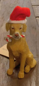 NEW 3.5" Dog Ornament XM0142A - Yellow Lab