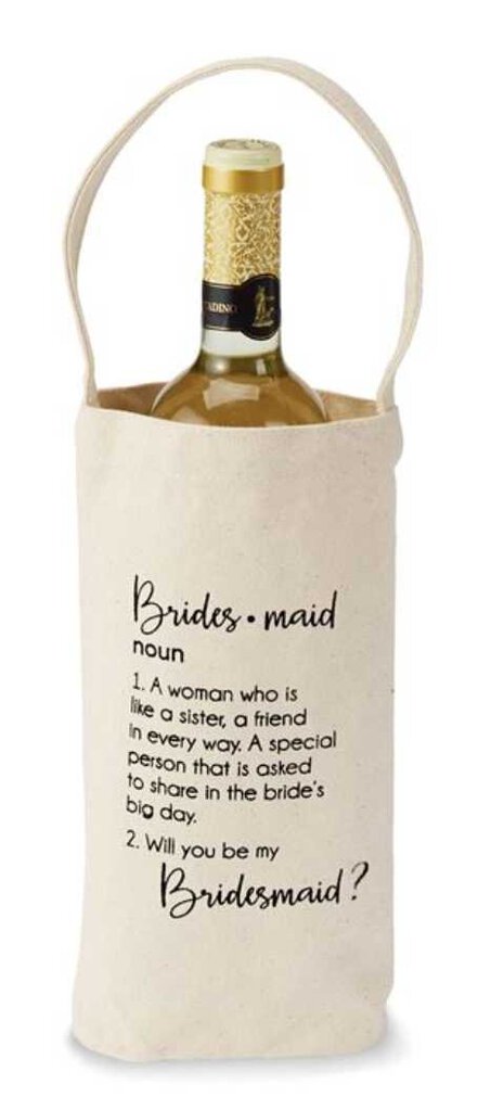 NEW Bridesmaid Wine Bag 4295022