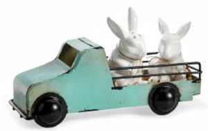 NEW Bunny Truck Salt And Pepper Shakers 40250012