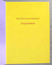 Load image into Gallery viewer, NEW Greeting Card - Congratulations Phrases - CGGEN 100-61758
