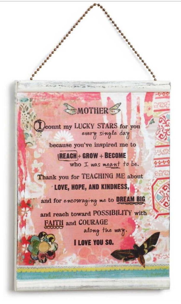 NEW Kelly Rae Roberts Wall Plaque - Mother - 1002720196