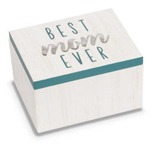 Load image into Gallery viewer, NEW Best Mom Ever Trinket Box - 89246
